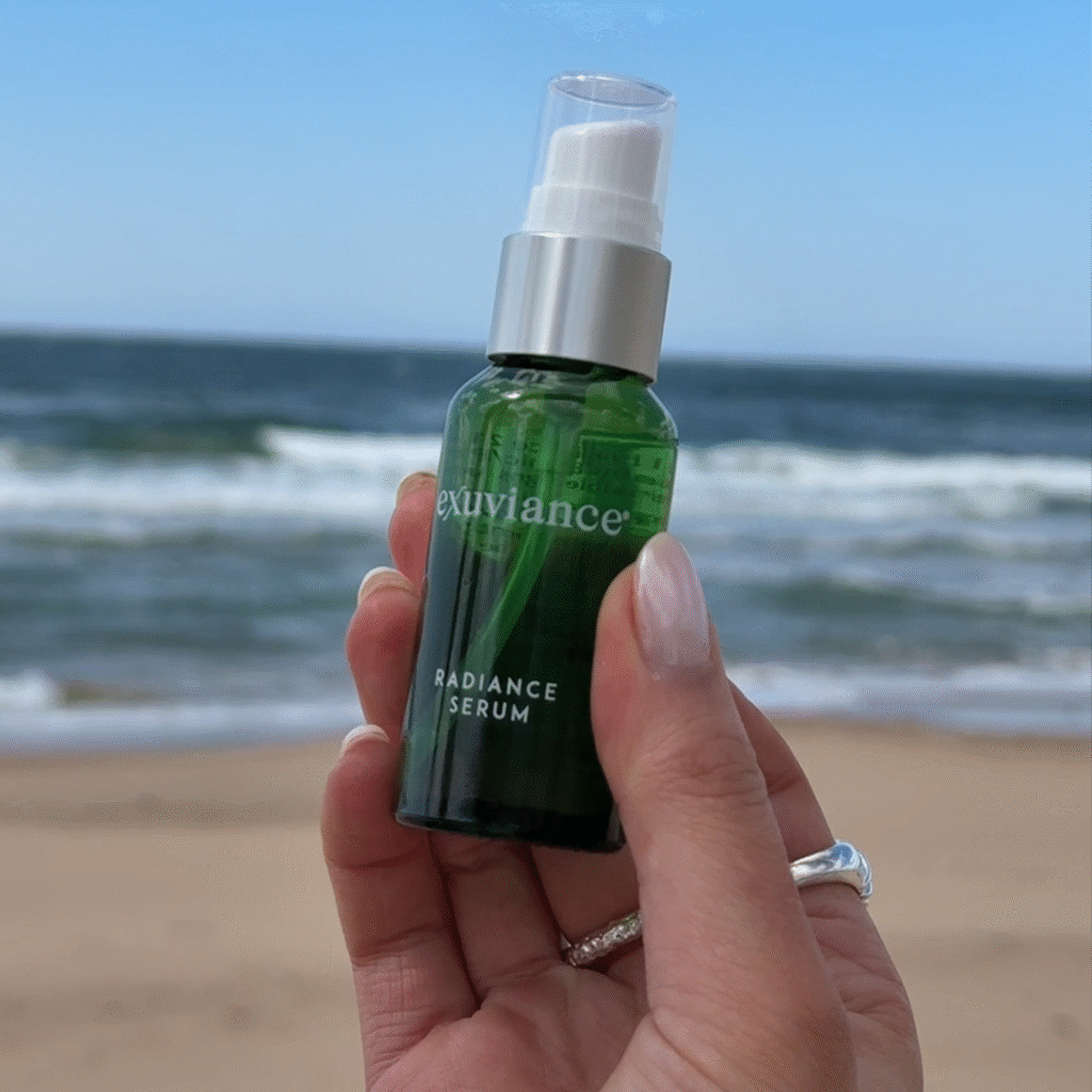 Radiance Serum og havet